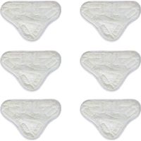 Set Mit 6 Mikrofaser-ersatzpads Für Den H2o X5 Dampfmopp, Waschbar Und Wiederverwendbar, Reinigungszubehör