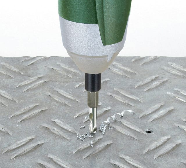 1 Metallbohrer hss geschl. 6kt. ø4mm - 7258000 - Wolfcraft