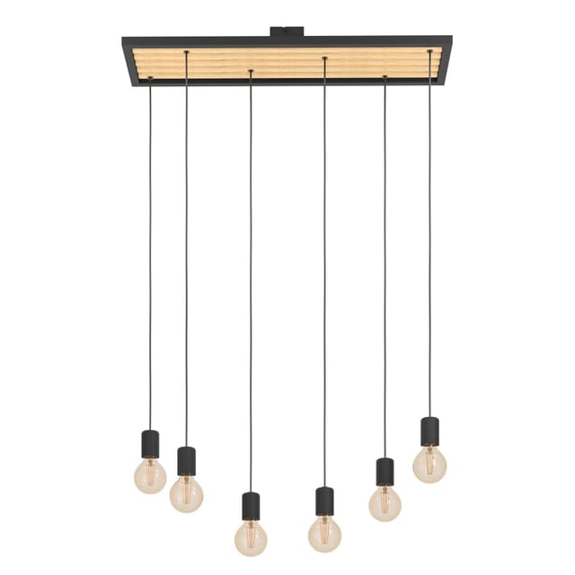 Eglo - consett pendelleuchte e27 6x40w - 43725