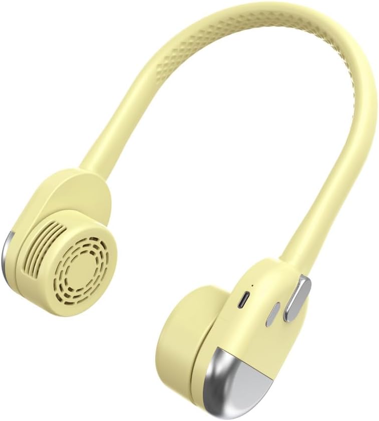 Nackenventilator, Freihändiger, Blattloser Ventilator, Usb-ladefunktion, Starker Luftstrom Für Büro, Zuhause Und Reisen