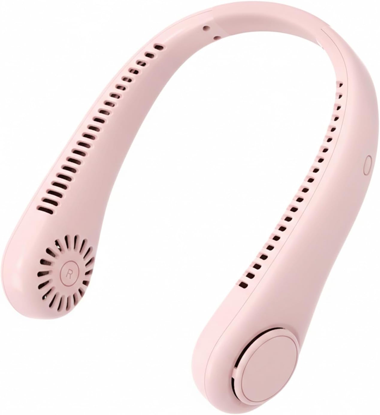 Tragbarer Nackenventilator Zum Aufhängen, Usb-ladefunktion, 3-stufig Einstellbares, Klingenloses Design, Tragbarer Ventilator Zur Kühlung Auf Reisen, Beim Sport Und Im Büro.