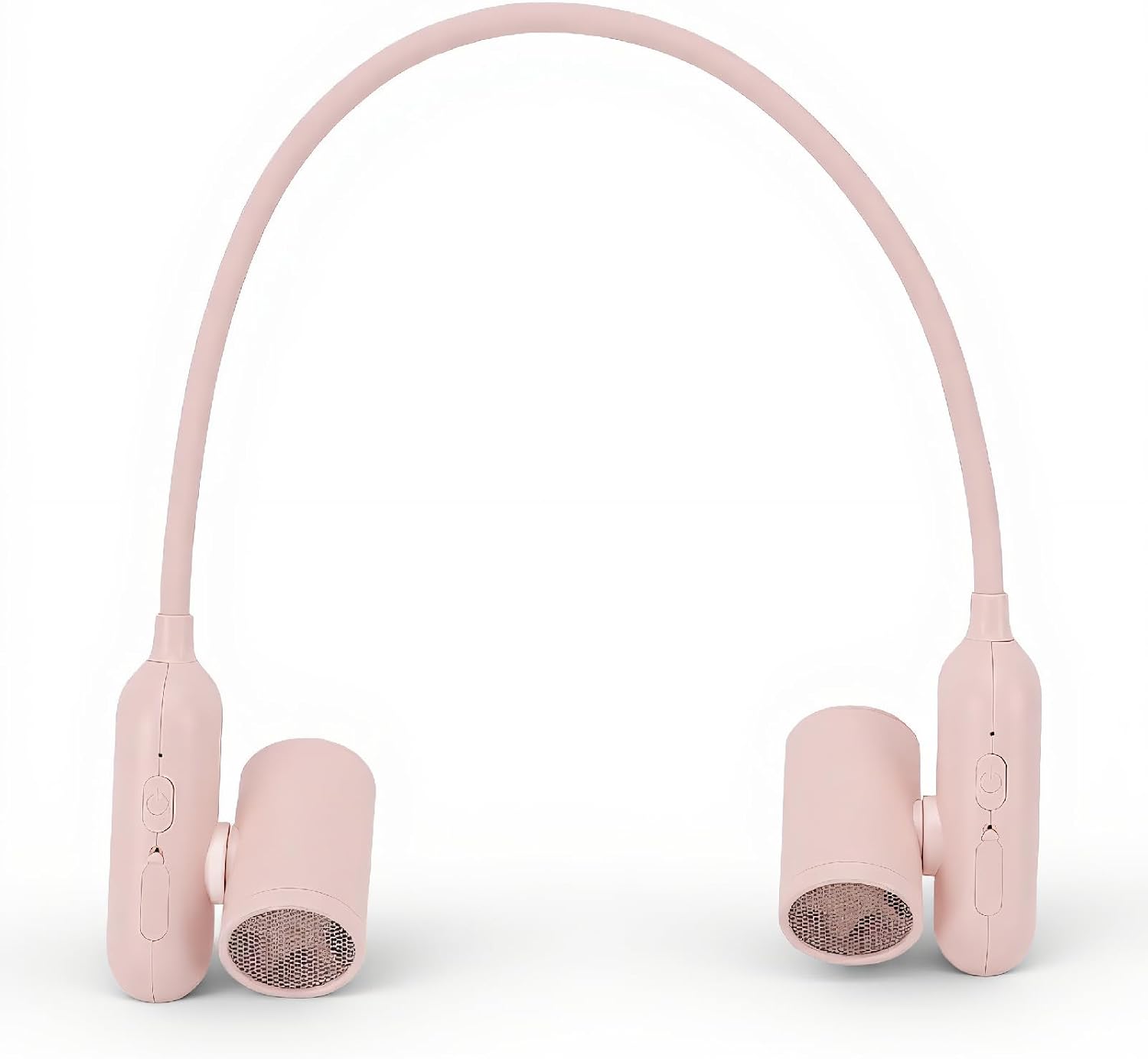 Tragbarer Nackenventilator, Ultraleiser Persönlicher Ventilator Mit Geringem Geräuschpegel, 3 Einstellbare Geschwindigkeiten, Usb-wiederaufladbarer Tragbarer Nackenventilator (pink)