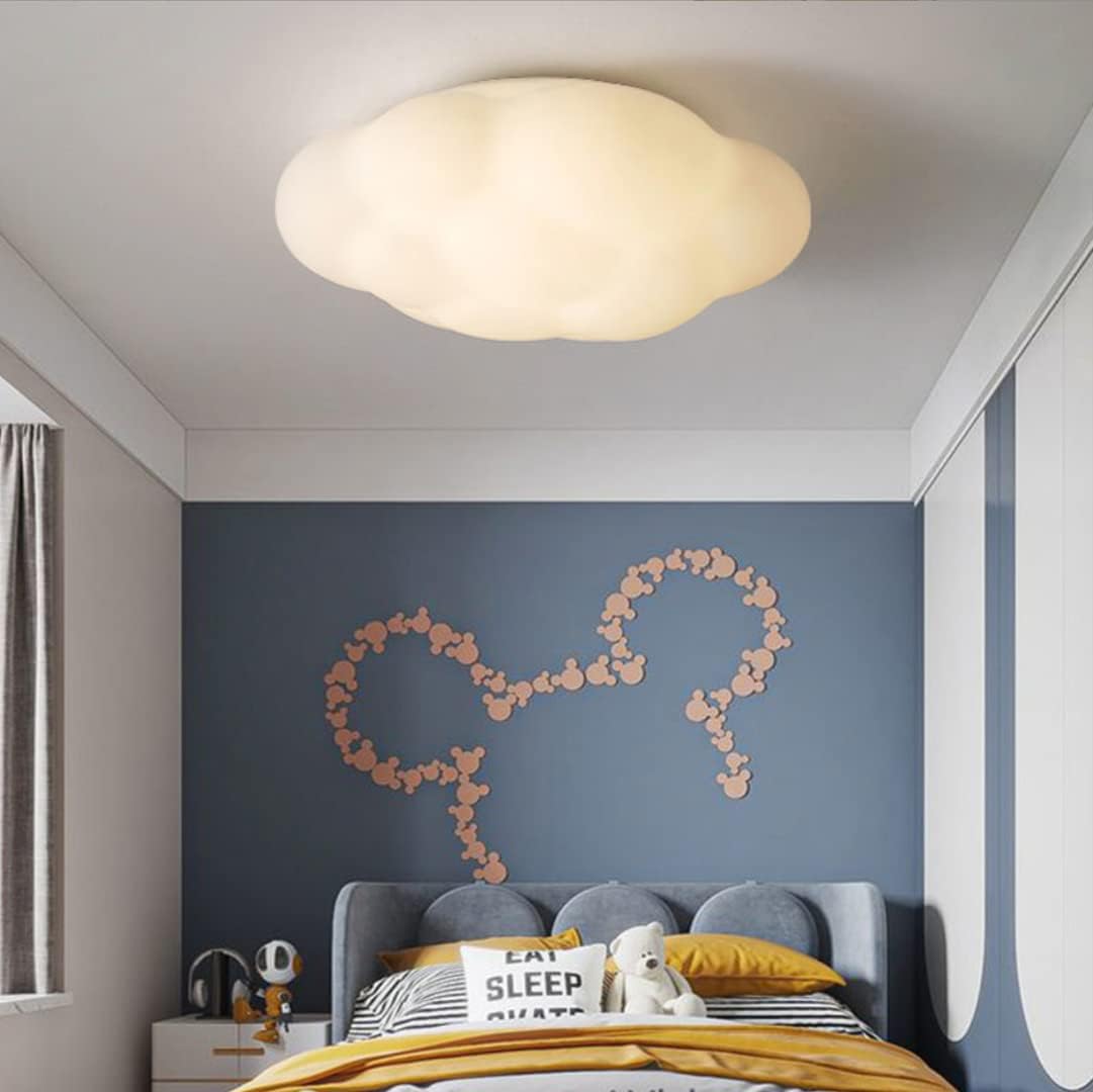 Niedliche Wolken-wandlampe Mit Verstellbarem Licht, Weiches Pe-material, Künstlerisches Design, Schützende Beleuchtung Für Wohnzimmer Und Kinderzimmer
