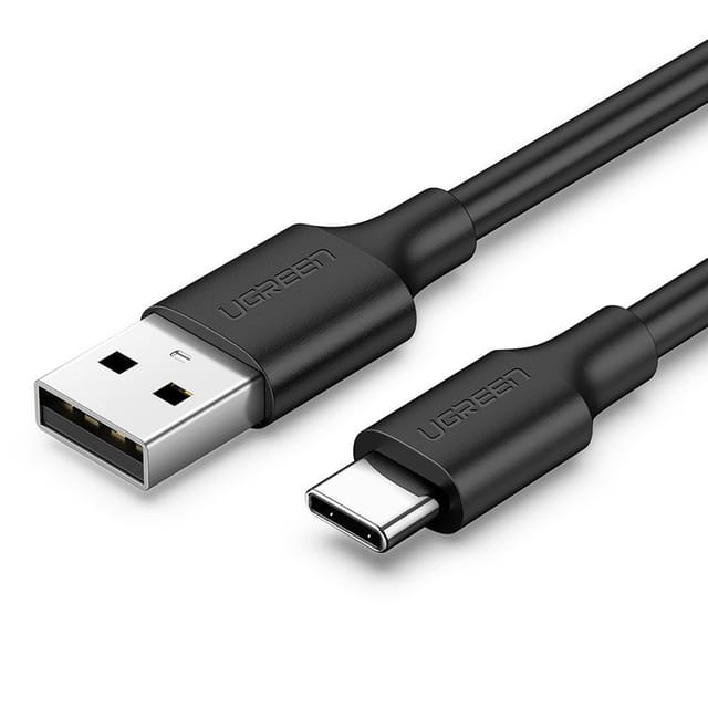 Kabel USB - USB-C 2A 1m schwarz