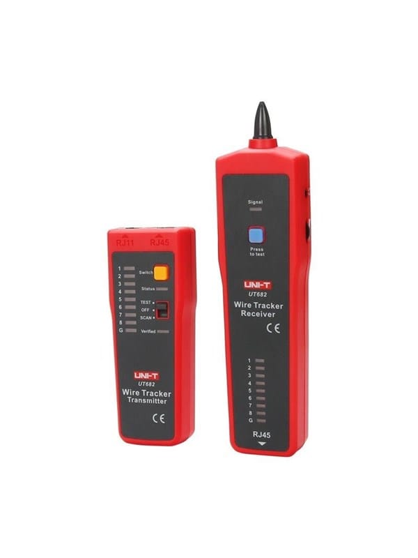 Uni-t UT-682 Kabeltester rot und grau langlebig