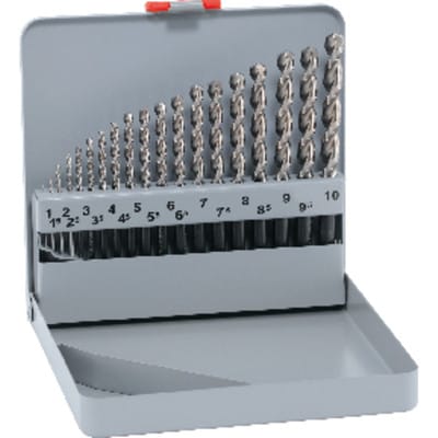 Maykestag - Spiralbohrer-Kassette DIN338Forte hss Co5 1-10 mm 19-teilig