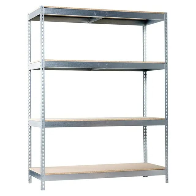 Metallregale KIT ECOFORTE 1504-4 SPANPLATTE VERZINKT/HOLZ