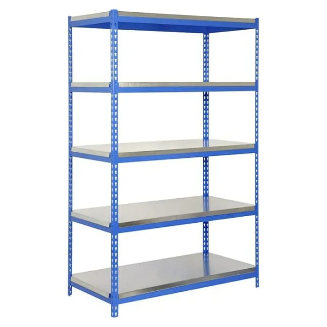 Simonrack Bricoforte Metallregal blau galvanisiert