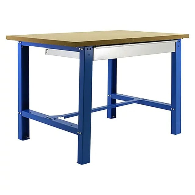 Simonrack BT6 Multiplexbox Werkbank blau 1200 mm