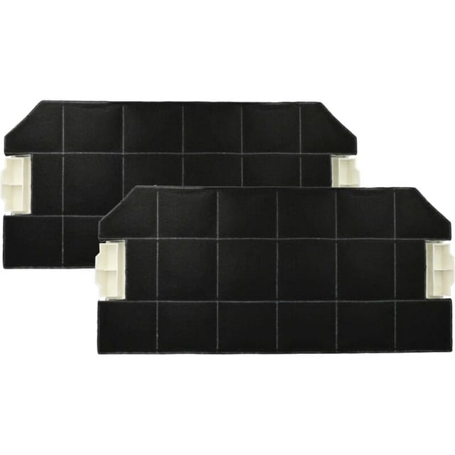 2x Aktivkohlefilter kompatibel mit Küppersbusch EDIP6790, DWZKB1B, EDIP6780, DWFKB1A, DWFKB1B Dunstabzugshaube - 49,6 x 23 x 3 cm - Vhbw
