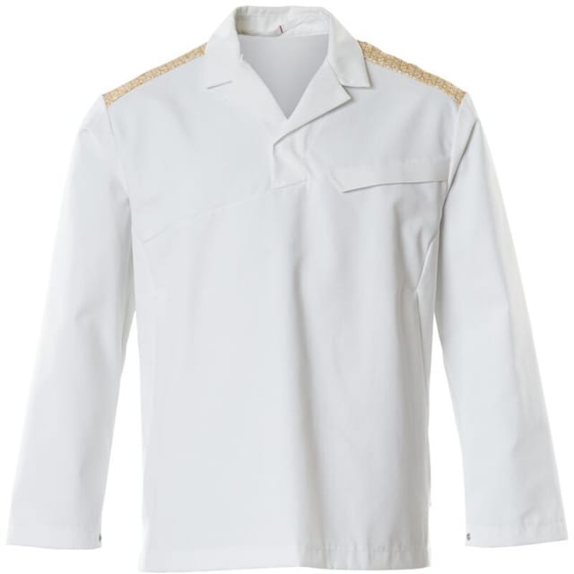 Schlupfkasack 20252 Gr. 5XL, weiss/currygelb - Mascot