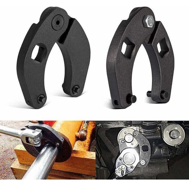 Satz Mit 2 Verstellbaren Steckschlüsseln Für Hydraulikzylinder 1266 Und 7463
