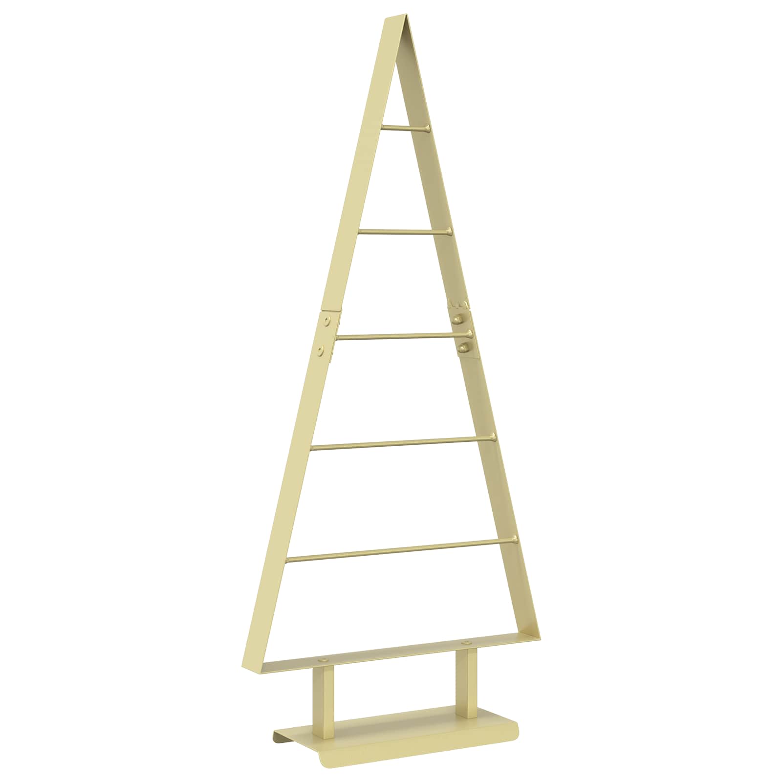 Metall Weihnachtsbaum Kuopio 90 Cm Stahl Gold Vidaxl