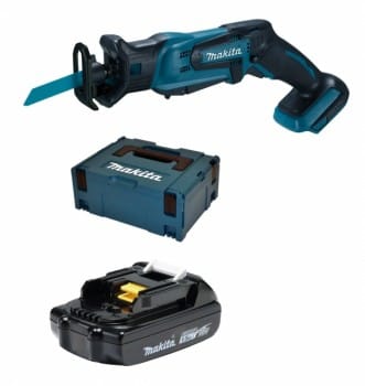 Makita DJR 183 Y1J Akku Reciprosäge 18V + 1x Akku 1,5 Ah + Makpac - ohne Ladegerät