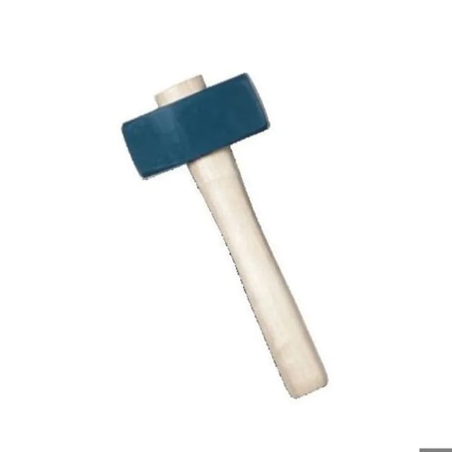 Mercier Kegelförmiger Hammer aus poliertem Stahl und Holz 260 mm
