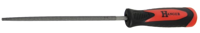 Ergonomische runde Feile mit 200 mm Stiel
