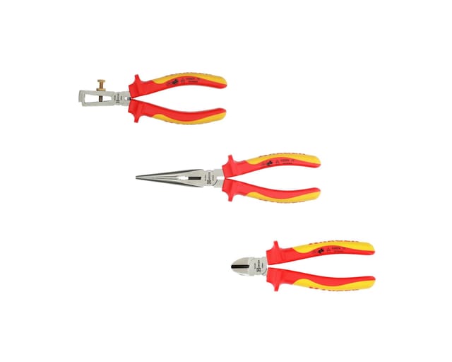 Hänger Set 3 Isolierte Zangen Bi-Material IEC60900
