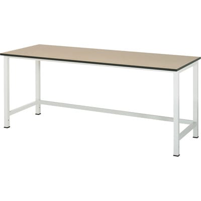 Werktisch MDF-Platte BxTxH 2000x800x825 mm - RAU