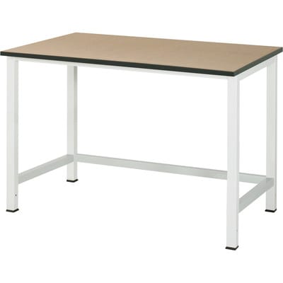 Werktisch MDF-Platte BxTxH 1250x800x825 mm - RAU
