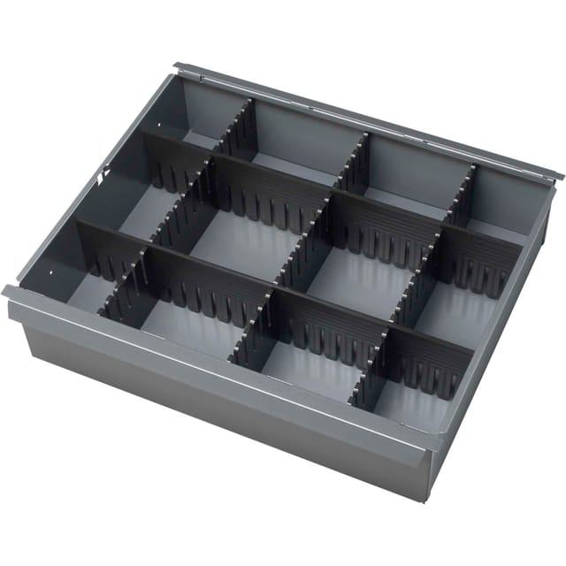 Schubladen-Einteilungs-Set Schublade Rollwerkbank Hoehe 65+130mm - RAU