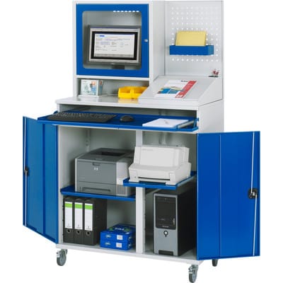 Computer-Schrank - Modell 67 BxTxH 1100x520x1860mm - RAU