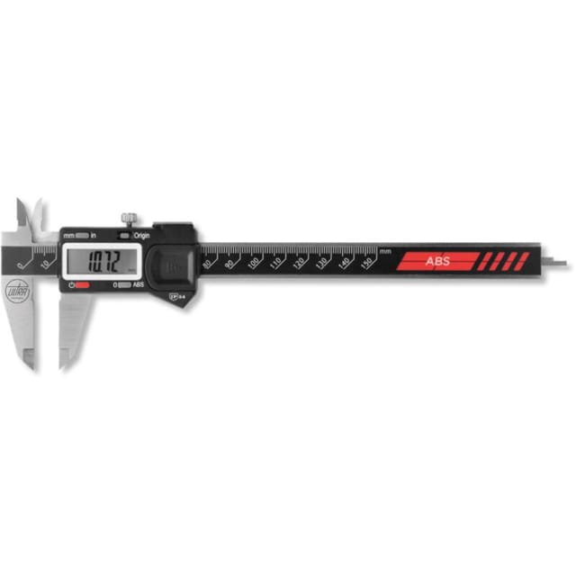 Ultra Präzision - Digital-Taschenmessschieber active inox mit ABS-Funktion 200 mm eckig