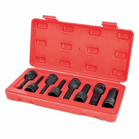 8-teiliger Torx-schlagsteckschlüsselsatz – 1/2" (12,5 Mm) Einteiliger Langer Torx-steckschlüssel
