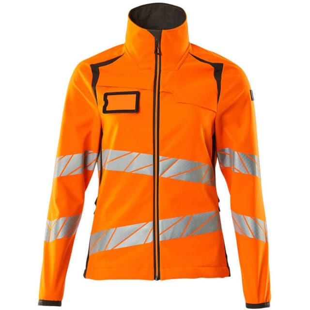 Mascot Soft Shell Jacke, Damenpassform Soft Shell Jacke Gr. 4XL, hi-vis orange/dunkelanthrazit