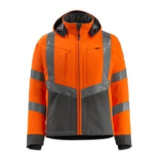 Safe supreme Soft Shell Jacke Blackpool 15502-246-1418 Gr. 4XL orange/dunkelanthrazit - Mascot
