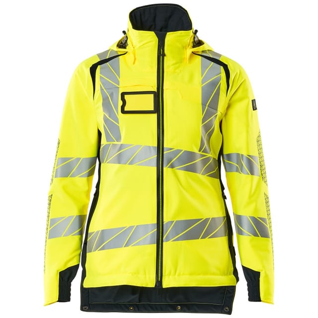 Mascot - Winterjacke cli ®, Damen Winterjacke Gr. 5XL, hi-vis gelb/schwarzblau