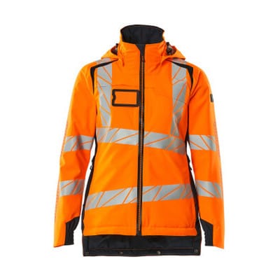 Winterjacke cli ®, Damen Winterjacke Gr. s, hi-vis orange/schwarzblau - Mascot