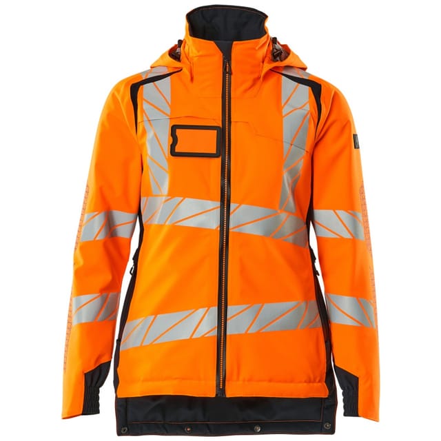Mascot Winterjacke CLIMASCOT®, Damen Winterjacke Gr. 3XL, hi-vis orange/schwarzblau