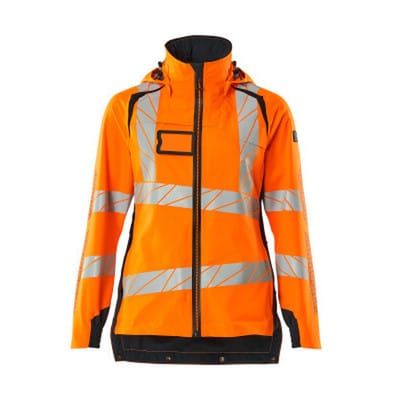 Accelerate safe Damen Hard Shell Jacke 19011-449 Gr. s hi-vis orange/schwarzblau - Mascot