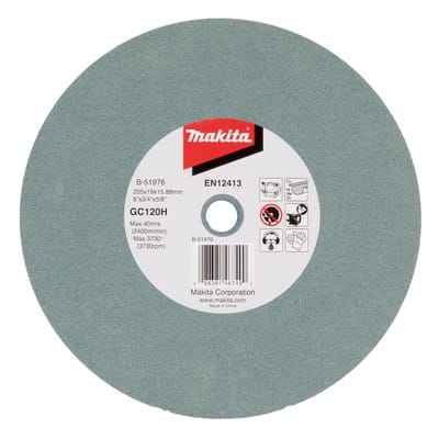 Zubehör - Schleifstein Metall 205x15,88 mm B-51976 - Makita