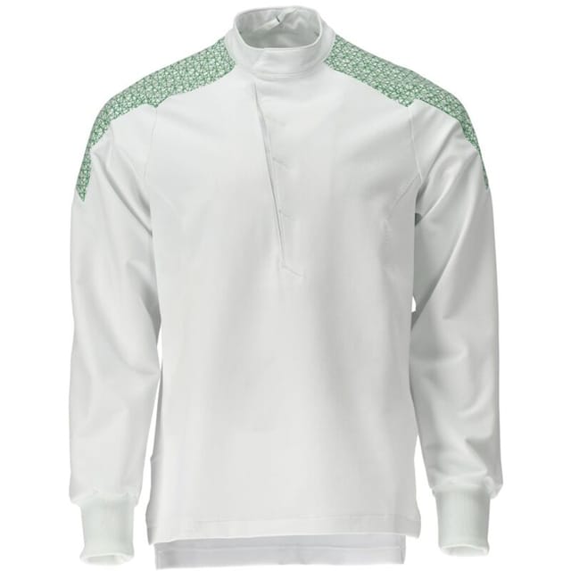 Schlupfkasack, ultimate stretch Gr. 5XL, weiss/grasgrün - Mascot