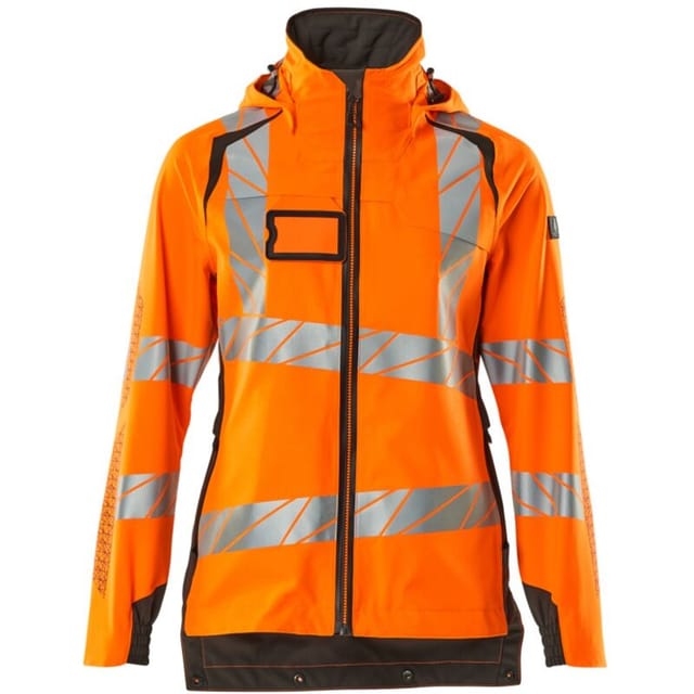 Accelerate safe Damen Hard Shell Jacke 19011-449 Gr. 4XL hi-vis orange/dunkelanthrazit - Mascot