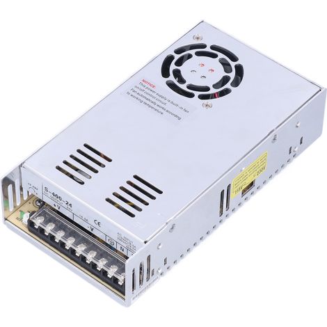 Berm Dc Power Supply, Stable Output Power Supply For Surveillance Cameras, 400w Switching Power Supply, 115-230vac, S-400-24.