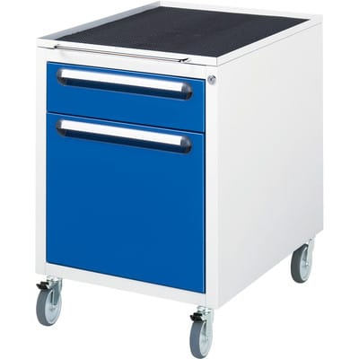 Schubladenschrank E-3-2-mobil BxTxH 490x600x690mm - RAU
