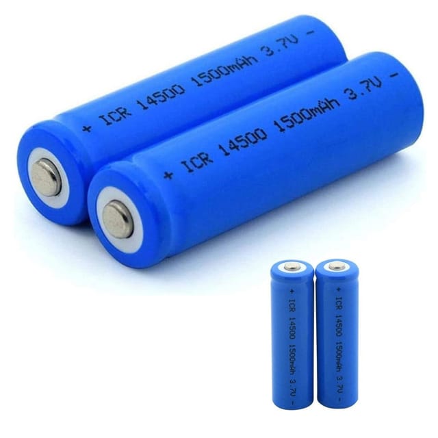 Trade Shop Traesio - Trade Shop - 4 batterien in ioni litio 3.7V 1500MAH icr 14500 per microfono modul -