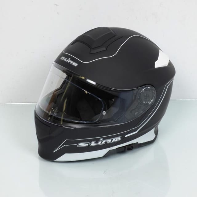 modulierbarer Integralhelm schwarz matt s-line s550 für Mann und
