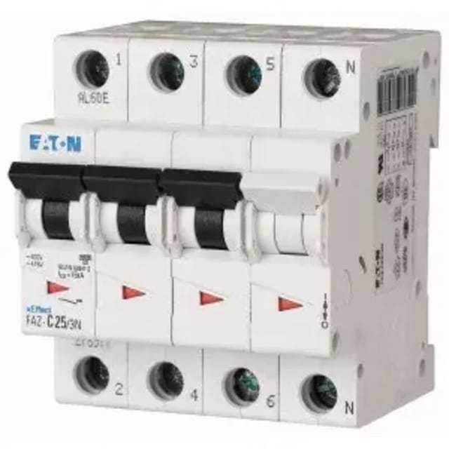 Leistungsschalter 3P+ND 8A 15kA AC FAZ-D8/3N 278993