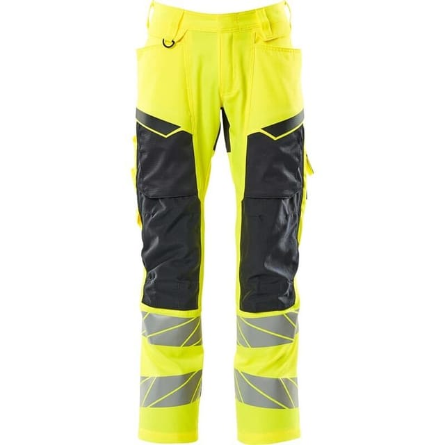 Warnschutz Bundhose 19579-236-17010 Gr. 64 hi-vis gelb/schwarzblau - Mascot