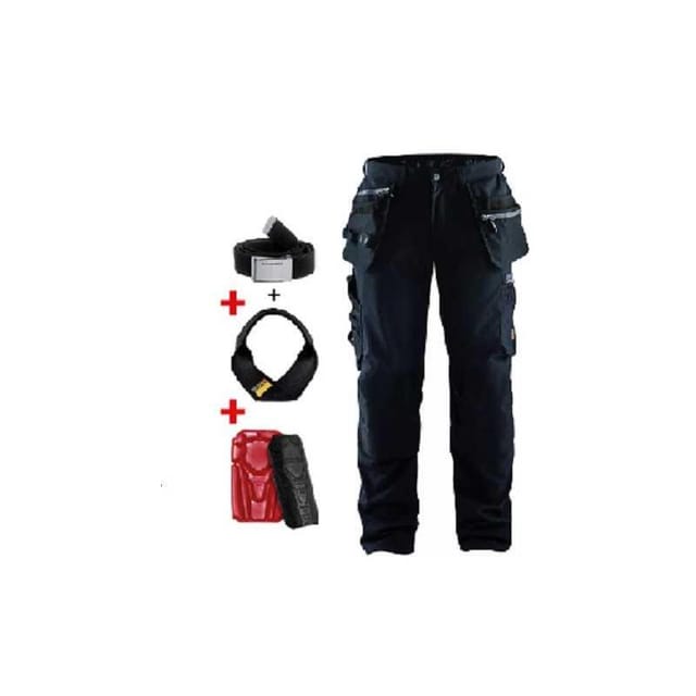 Softshell Hosen blaklader schwarz Polyester Elasthan
