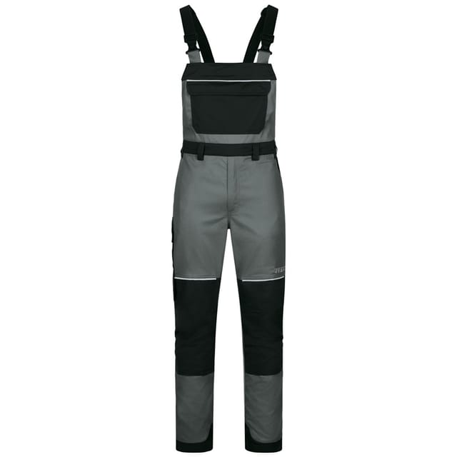 Feldtmann Elysee Multinorm-Latzhose orrusti 23391 Gr. 66 grau/schwarz