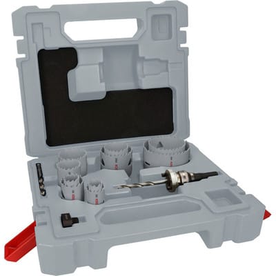 Bosch PRO Lochsäge Multi Material Q-Lock Aufsteckhalter-Set, 10-tlg., Art.Nr. 2608901550