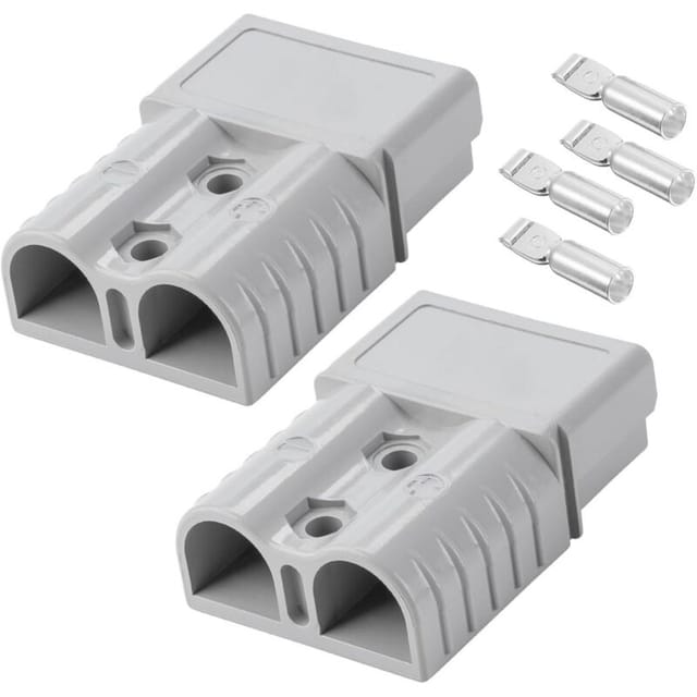 Lablanc - 2 Stück Autobatterie-Anschlussklemmen, 120 a 600 v Batterie-Schnellanschluss-Buchse, Auto-Schnellbatterie-Anschluss, für Wohnmobile,