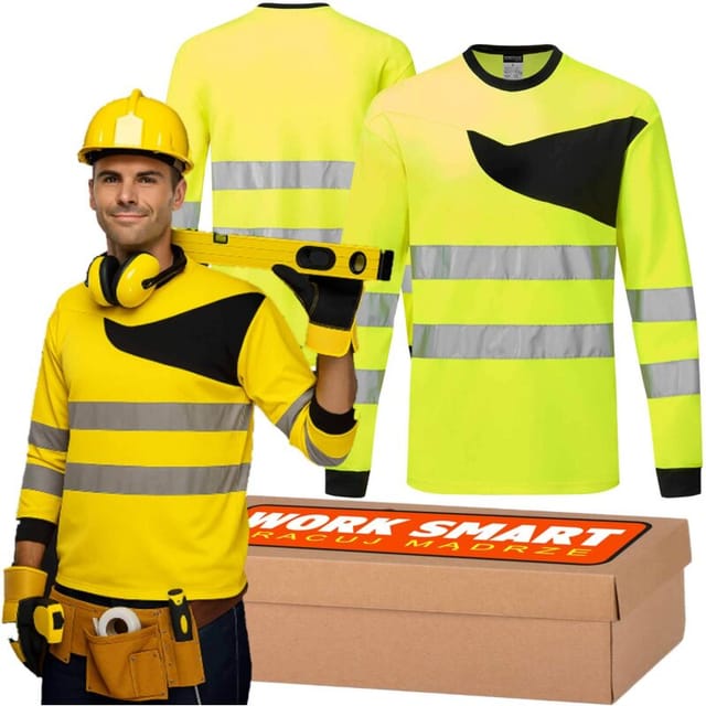 Portwest PW221 Hi-Vis Langarmhemd Gelb -XXXL- Kingsmill