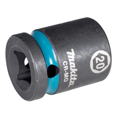 E-16162 Steckschlüssel 1/2" SW20 Impact Black kurz - Makita