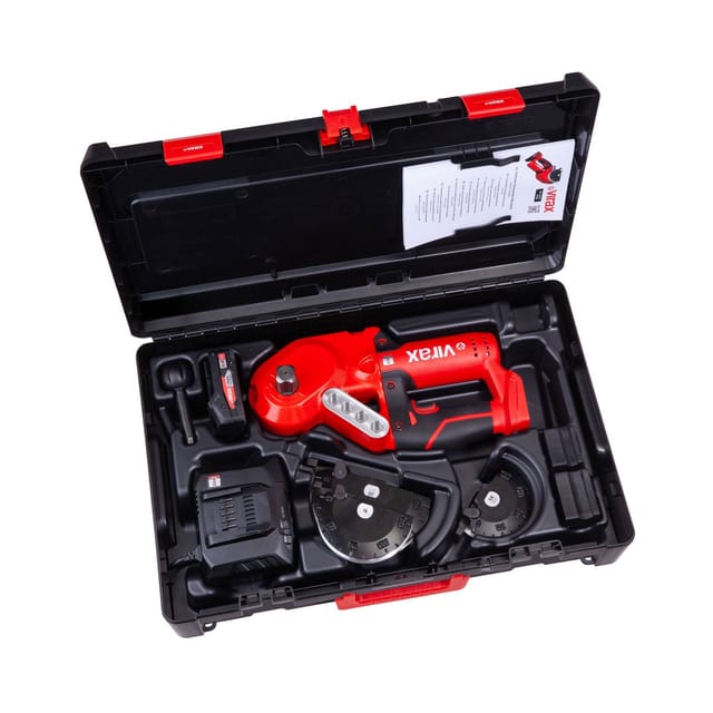 Ministem bieger 18V 14-16-20MM kompaktes und leichtes 18V Biegegerät 4,9 kg / 1x 2,0 Ah Akku + Ladegerät in Virabox - 251777 - Virax