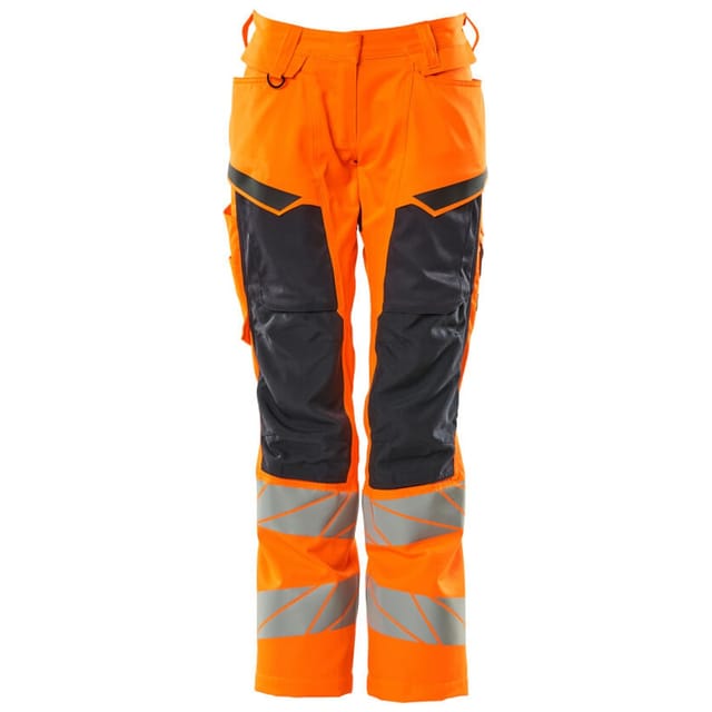 Mascot - Damen-Bundhose 19578-236-14010 Gr. 38 hi-vis orange/schwarzblau